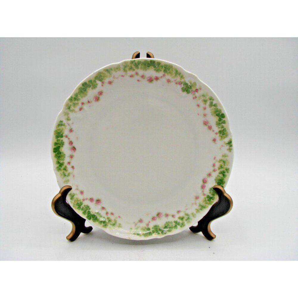 Vintage Clover Pink Floral Pattern Plate 7" Replacement Wedding Salad Porcelain